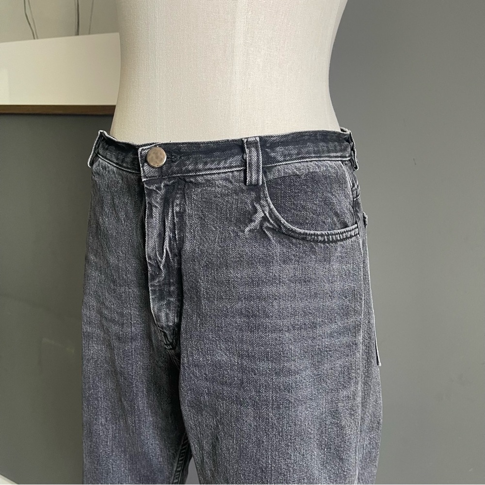 Rachel Comey Black Washed Straight Leg Jeans - Picture 2 of 10